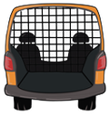 Transporter -Trennende Einrichtungen Freisteller