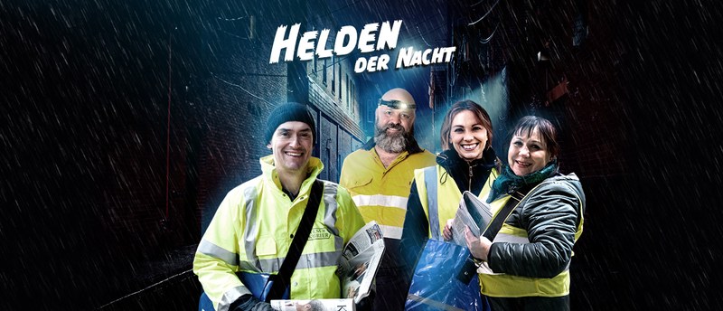 Die Helden der Nacht – für mehr Sicherheit und Gesundheitsschutz bei der Zeitungszustellung