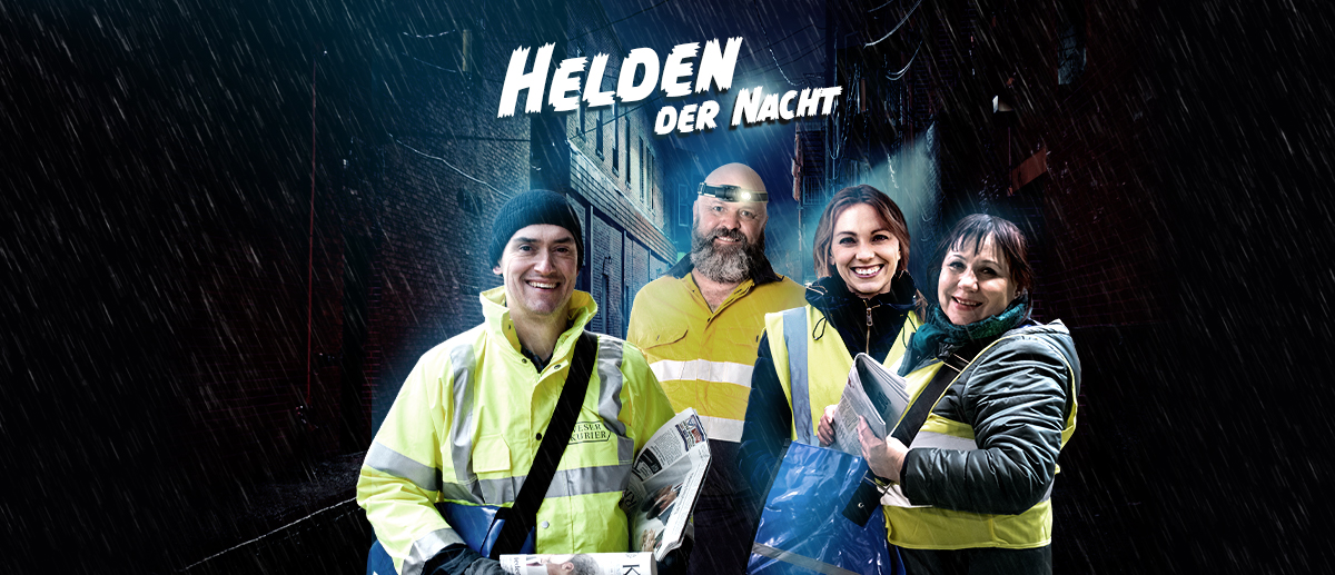 Die Helden der Nacht – für mehr Sicherheit und Gesundheitsschutz bei der Zeitungszustellung