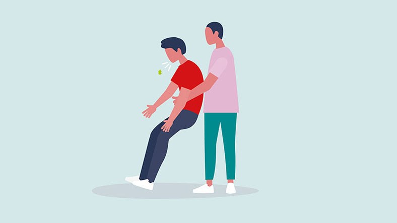 Heimlich Handgriff