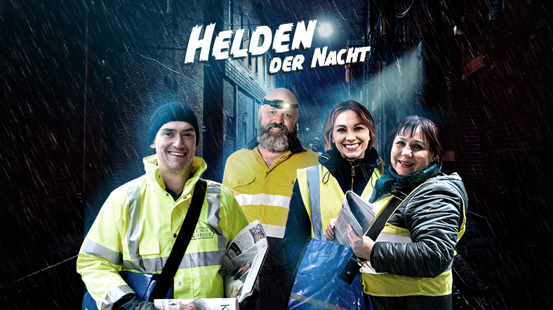Die Helden der Nacht – für mehr Sicherheit und Gesundheitsschutz bei der Zeitungszustellung Magazinkarte