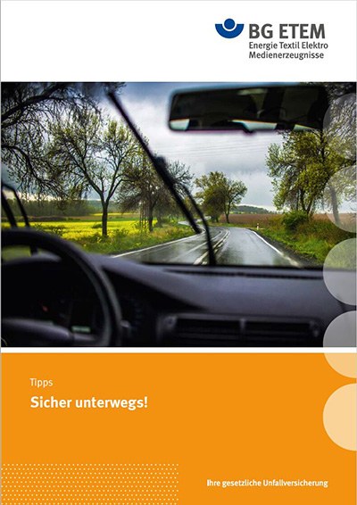Broschüre Sicher Unterwegs