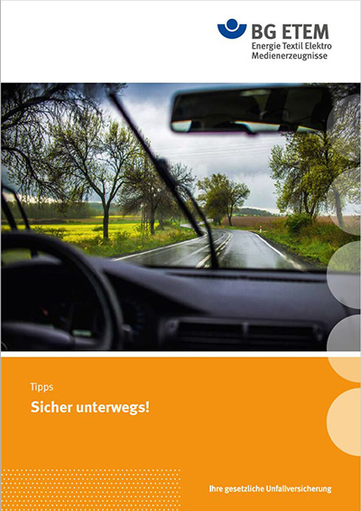 Broschüre Sicher Unterwegs